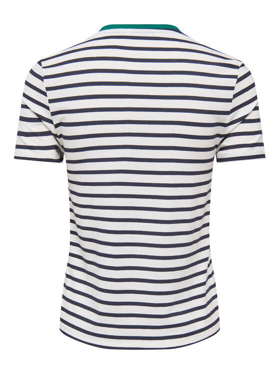 ONLY ONLY Camiseta Heart 15318959 Blanco Regular Fit