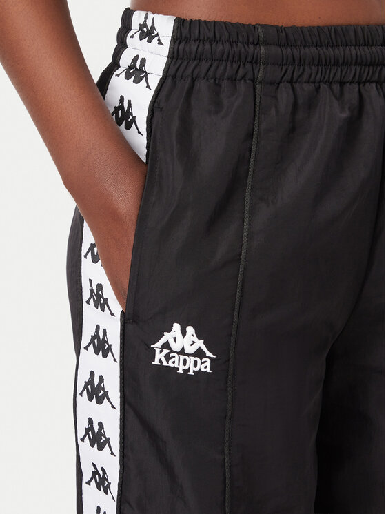 Kappa Kappa Pantaloni da tuta Odette 332E1BW Nero Comfort Fit