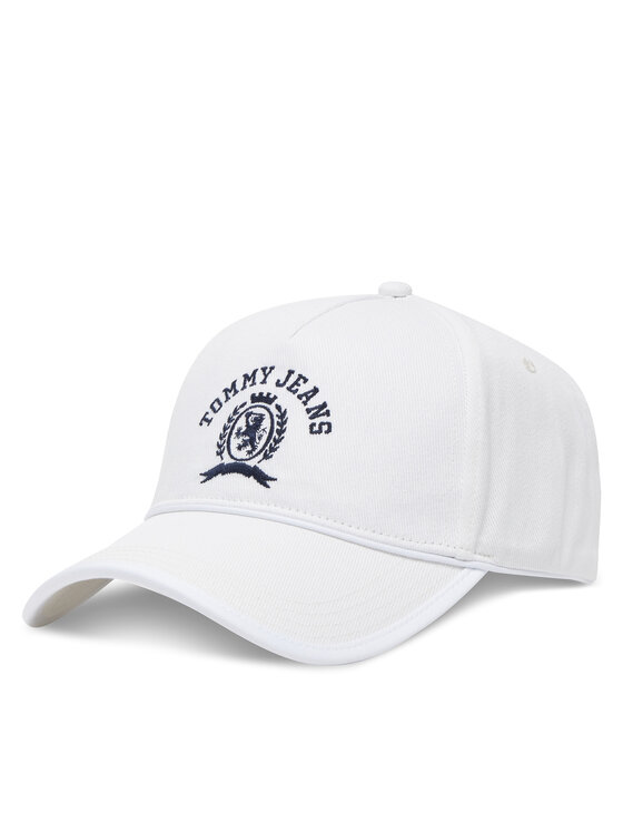 Tommy Jeans Czapka z daszkiem Tommy Jeans Cool Summer AW0AW17315 Écru