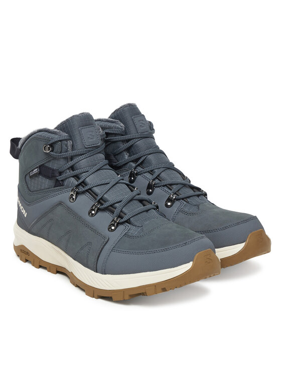 Salomon Trekingová obuv Salomon Outchill Thinsulate™ Climasalomon™ Waterproof L47853900 Sivá