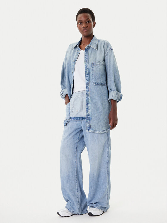 G-STAR G-Star Raw Джинсова сорочка D27695-D788 Голубий Oversize