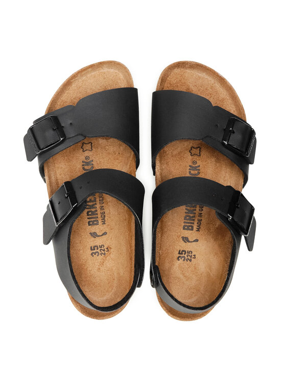 Birkenstock Basutės Birkenstock New York Kids Bs 0187603 Juoda