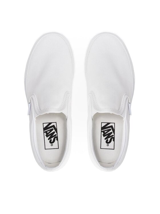 Vans Zapatillas de tenis Vans Classic Slip-On VN000EYEW00 Blanco