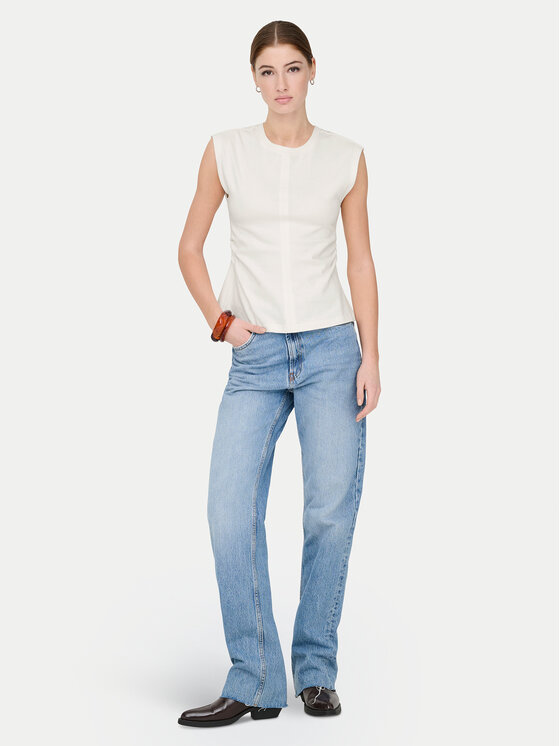 ONLY ONLY Camiseta Marie 15372452 Blanco Regular Fit