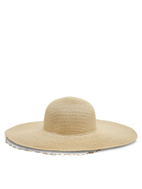 Guess Klobúk Guess Fedora AW9499 COT01 Béžová