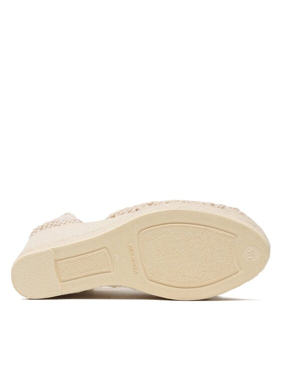 Manebi Espadrillas Manebi Wedge Espadrilles G 4.3 WV Beige