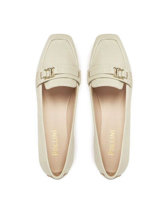 Pollini Сліпери Pollini PA10121C0MPF0105 Écru