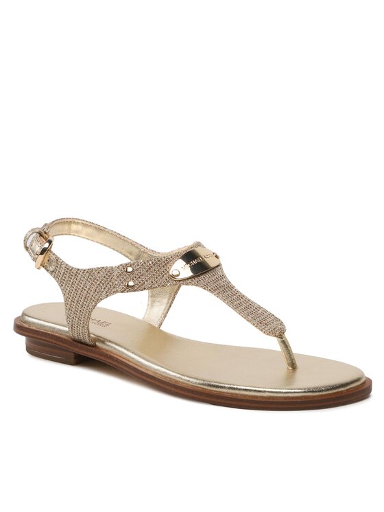 MICHAEL Michael Kors Sandale MICHAEL Michael Kors Mk Plate Thong 40R2MKFA4D Zlatna