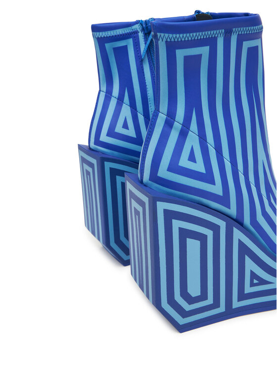 United Nude Ботильйони United Nude Wa Bootie Hi 1087965682 Голубий
