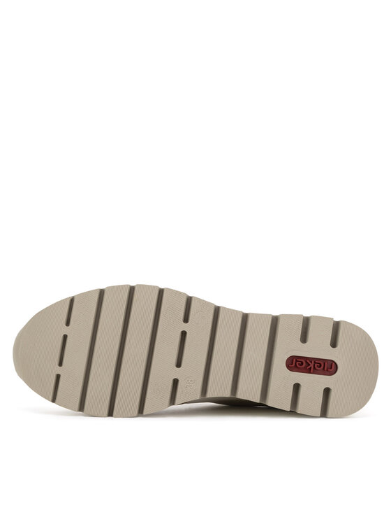 Rieker Sneakersy Rieker N8308-64 Béžová
