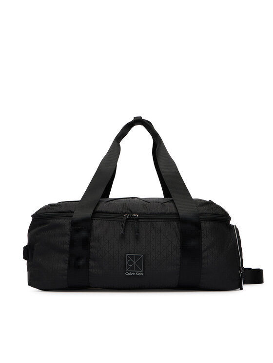 Calvin Klein Torba podróżna Calvin Klein Utility Emblem Aop LV04D3385G Czarny