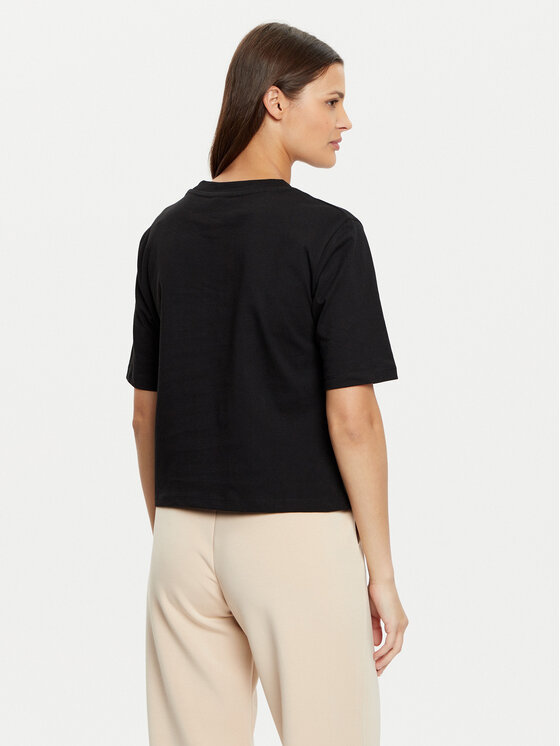 Guess Guess Футболка V5RI09 I3Z14 Чорний Relaxed Fit