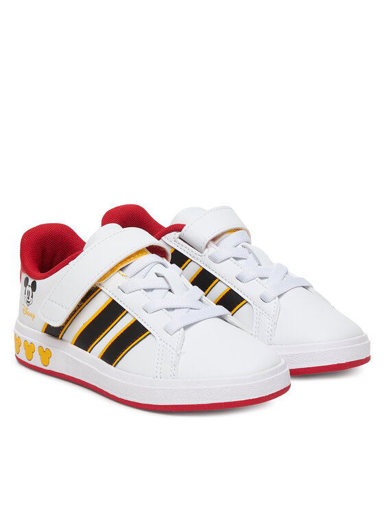 adidas Снікерcи adidas Grand Court Mickey El K JQ8067 Білий
