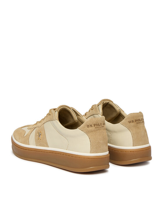 U.S. Polo Assn. Снікерcи U.S. Polo Assn. EO-HAIRY001W/6LS1 Кремовий