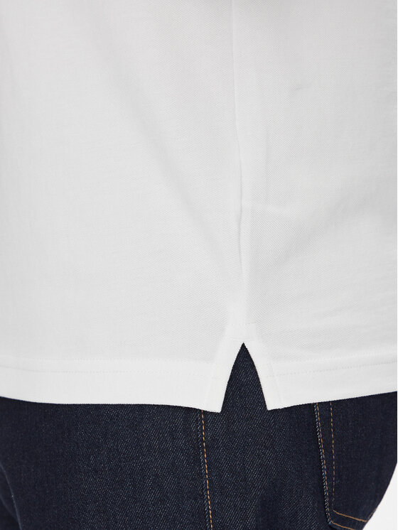 Moose Knuckles Moose Knuckles Polo Everett M34MT712 Bijela Slim Fit