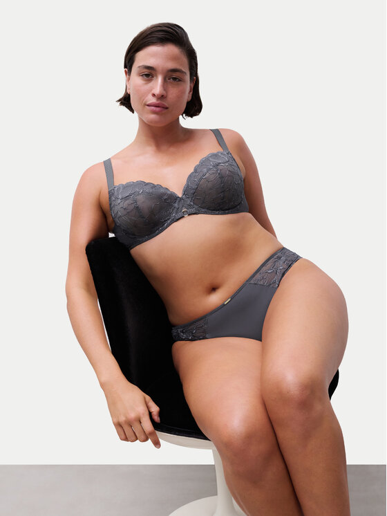 Chantelle Chantelle Sujetador con aros Fleurs C12M10 Gris
