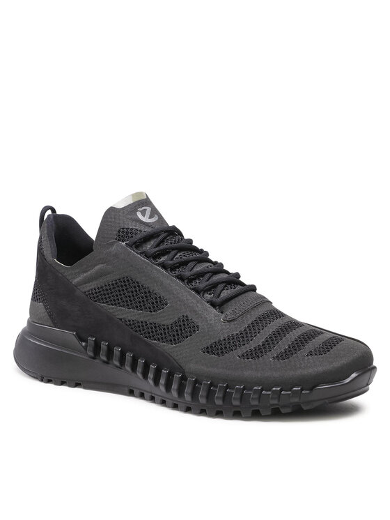 ECCO Sneakersy ECCO Zipflex M Low Tex 80378451052 Czarny