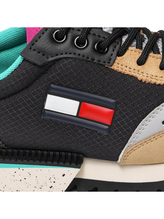 Tommy Jeans Сникърси Tommy Jeans Wmns The Cleat EN0EN01507 Черен