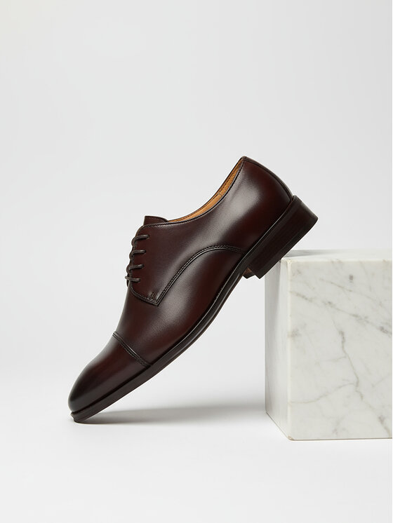 GINO ROSSI Poltopánky Gino Rossi CEO-FELICE-01 125AM Hnedá