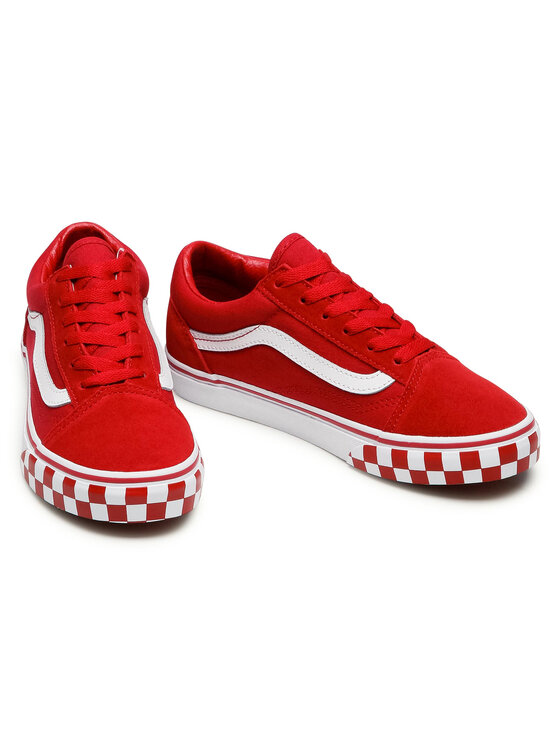 Vans Πάνινα παπούτσια Vans Old Skool VN0A4UHZ32W1 Κόκκινο
