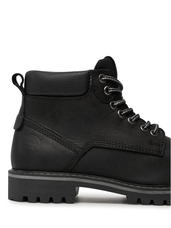 Jack & Jones Черевики Jack & Jones Queensway 12257998 Чорний