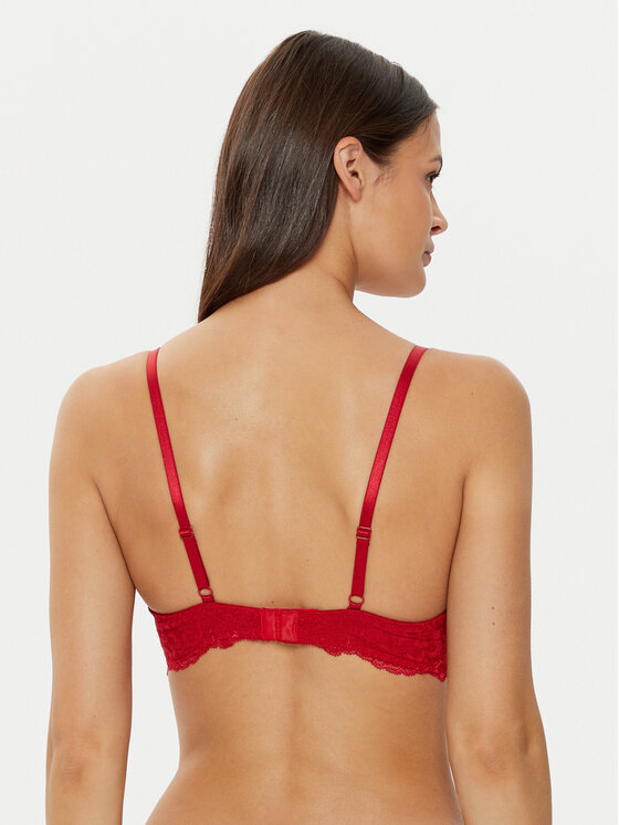 Hunkemöller Hunkemöller Liemenėlė su lankeliais Marine 300245 Raudona