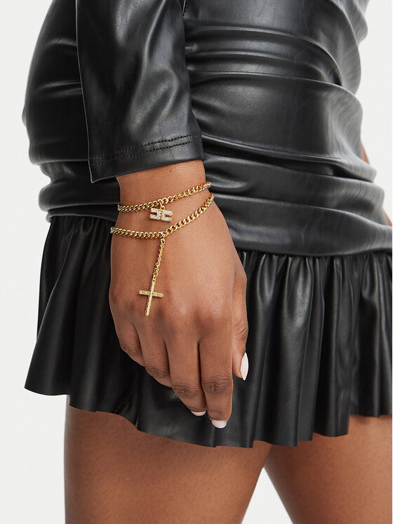 Elisabetta Franchi Bransoletka Elisabetta Franchi CV-68A-67E2-V180 Złoty