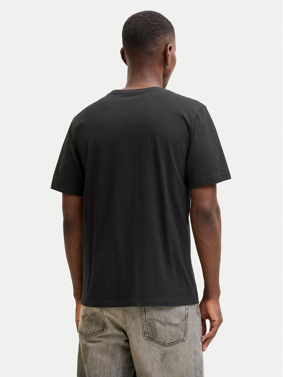 Jack & Jones Jack & Jones Футболка Jjrain Tee Ss Crew Neck 12288097 Чорний Regular Fit