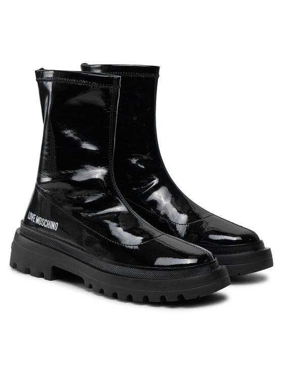 LOVE MOSCHINO Ботильйони LOVE MOSCHINO JA24225G0LIIZ000 Чорний