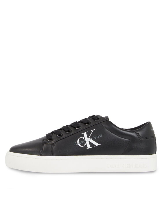 Calvin Klein Jeans Sneakersy Calvin Klein Jeans Classic Cupsole Laceup Lth Wn YW0YW01269 Czarny