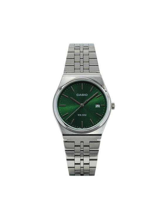 Casio Collection Orologio Unisex MTP-B145D-7BVEF - Argentato Acciaio, Movimento Quarzo Analogico, Funzione Data - Elegante E Casual - 3