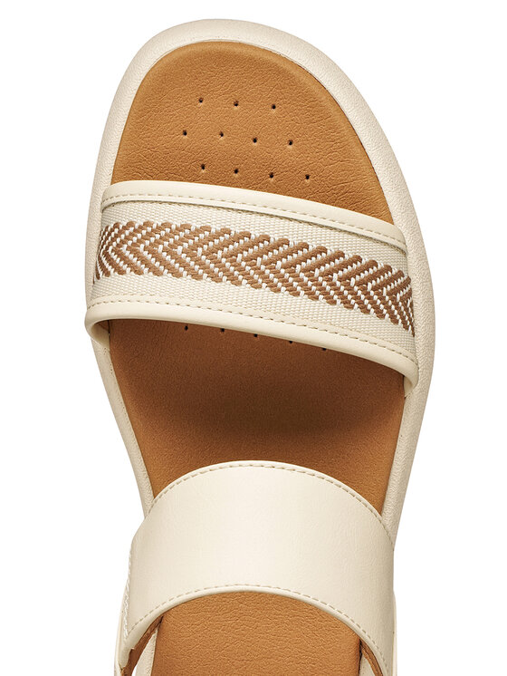 Geox Sandale Geox D Camalei D650ND 05411 C1122 Écru