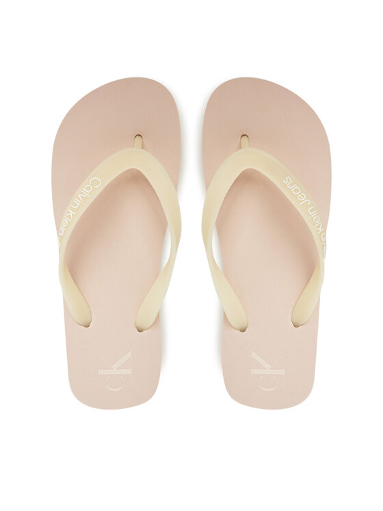 Calvin Klein Jeans Chancletas Calvin Klein Jeans Beach Sandal Flatform Tpu YW0YW01830 Beis