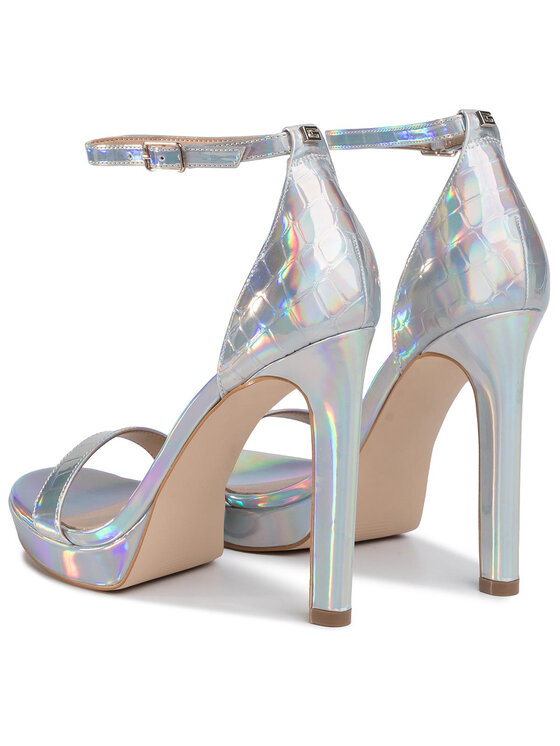 Guess Босоніжки Guess Eira2 FL6EI2 PEL03 Срібний