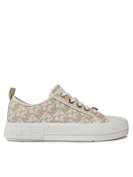 MICHAEL Michael Kors Plátěnky MICHAEL Michael Kors Evy Lace Up 43H3EYFS1B Béžová