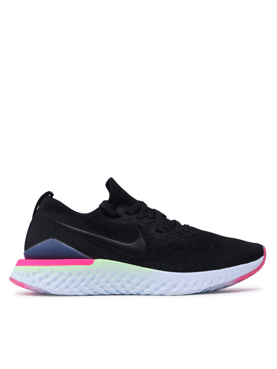 Nike Bežecké topánky Nike Epic React Flyknit 2 BQ8928 003 Čierna