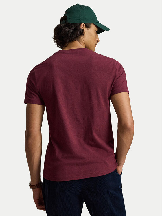 Polo Ralph Lauren Polo Ralph Lauren Camiseta 710671438545 Guinda/burdeos Slim Fit