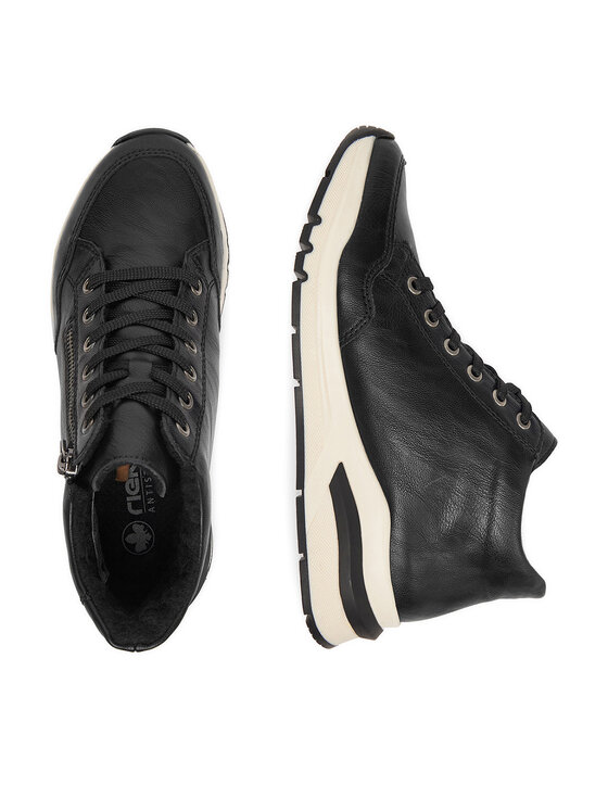 Rieker Botines planos Rieker CEO-M6644-00 Negro