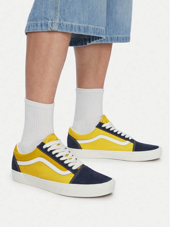 Vans Tenis superge Vans Old Skool 2 VN000D9YYY01 Mornarsko modra