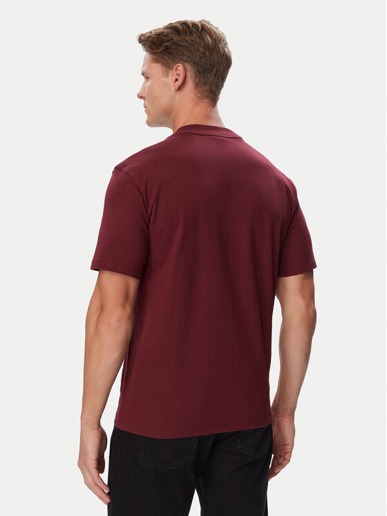 HUGO HUGO Camiseta Dapolino 50488330 Guinda/burdeos Relaxed Fit