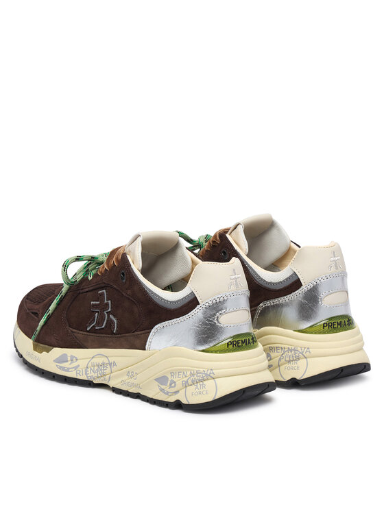 Premiata Sneakersy Premiata Mased Var 8596L Tmavo hnedá