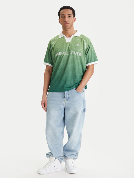 DC Shoes DC Shoes Camiseta Soccer EDYKT03546 Verde Boxy Fit
