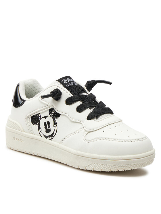 Geox Laisvalaikio batai Geox J Washiba Girl J45HXE 000BC C0404 S Balta