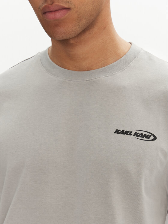 Karl Kani Karl Kani Majica Resist Love 60300348 Siva Relaxed Fit