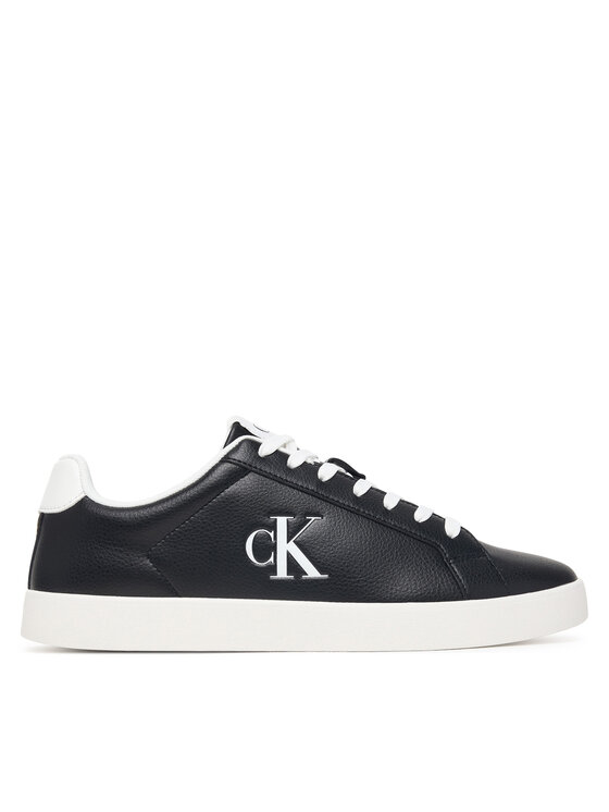 Calvin Klein Sneakersy Calvin Klein 3 Cupsole Derby Pu Tmb HM0HM02331 Czarny