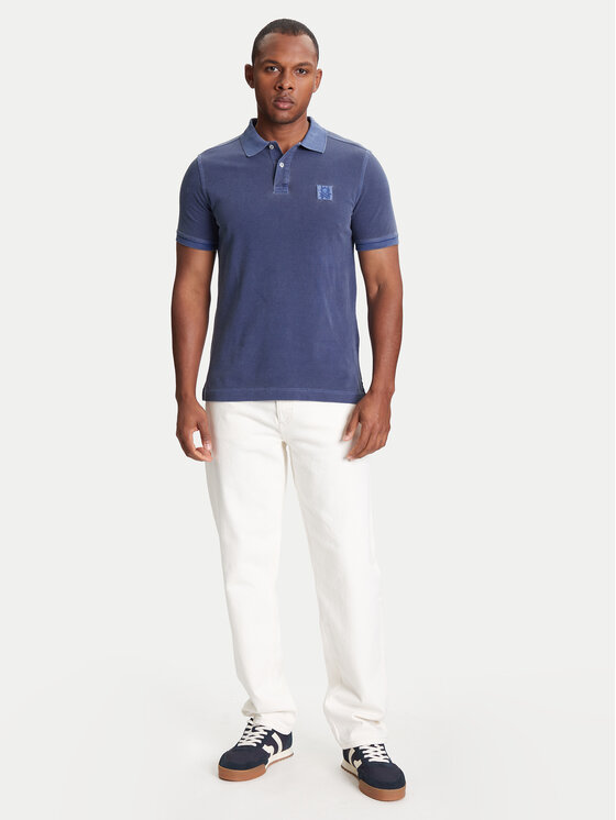 United Colors Of Benetton United Colors Of Benetton Polo marškinėliai 3089U302D Mėlyna Regular Fit