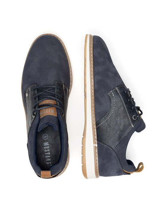 Mustang Halbschuhe Mustang 4197-303 Dunkelblau