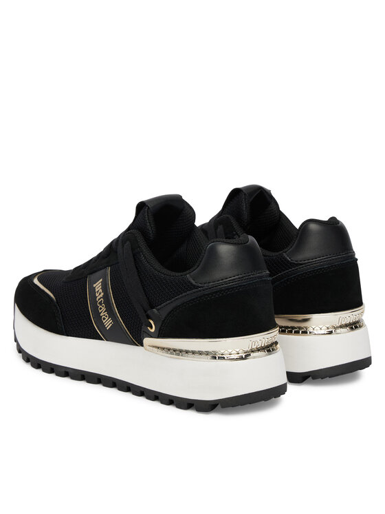 Just Cavalli Снікерcи Just Cavalli 80RA3SJ1 ZSE48 Чорний