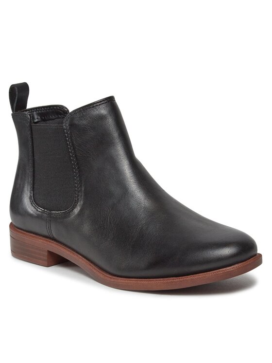 Clarks Челсі Clarks Taylor Shine 261119654 Чорний