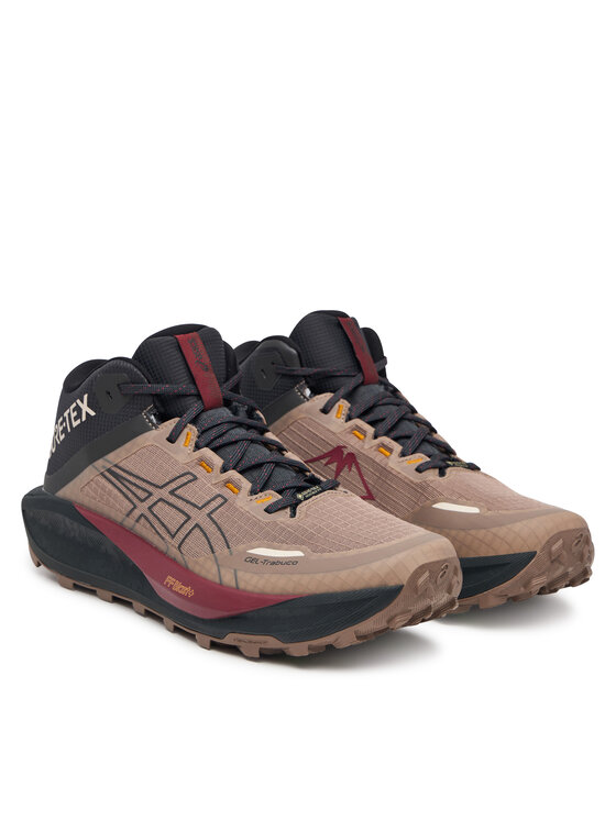 Asics Buty do biegania Asics Gel-Trabuco Mt Gtx 1011C085 Beżowy ciemny